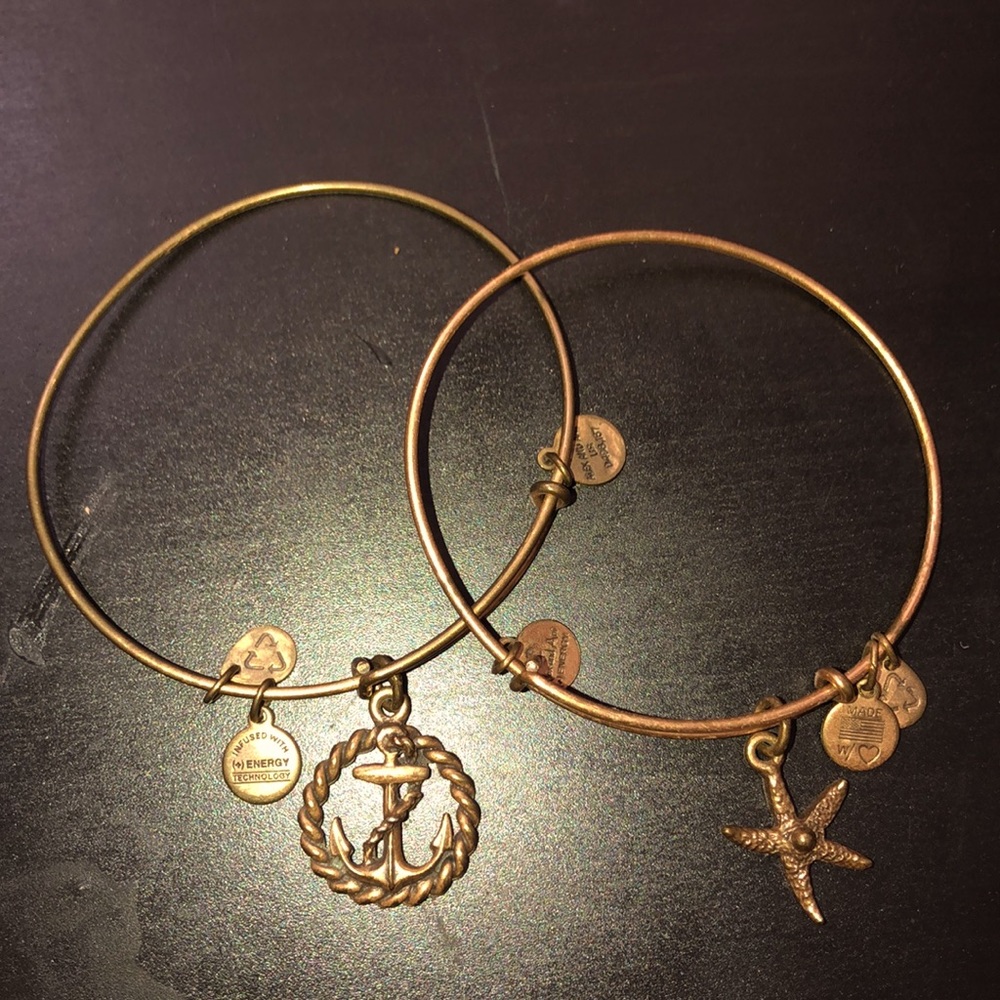 2 Nautical Alex and Ani Bracelets
